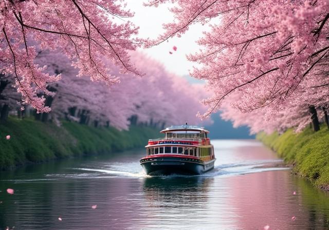 目黒川・桜回廊プライベートクルーズ
